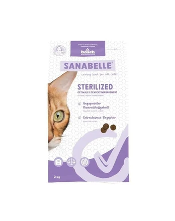 SANABELLE Sterilized 2 kg sterilizuotiems katėms