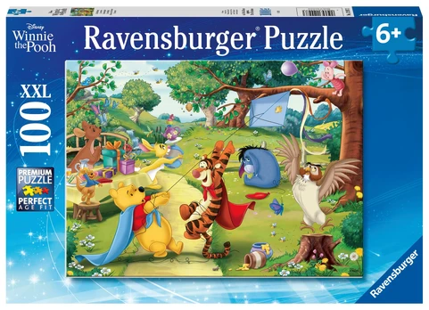 Dėlionė Ravensburger Winnie Pooh 129973, 49 cm x 36 cm
