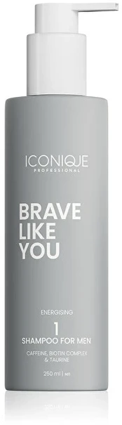 ICONIQUE Professional BRAVE LIKE YOU Energizing Šampūnas for men 250 ml