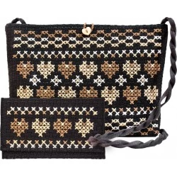 Cross Stitch Hand Bag SBAG007