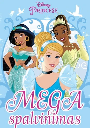 Mega spalvinimas Princesės