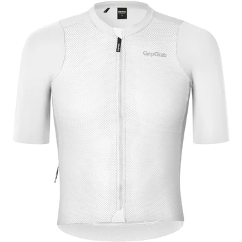 GripGrab PACR Lightweight vyriški marškinėliai | White, L