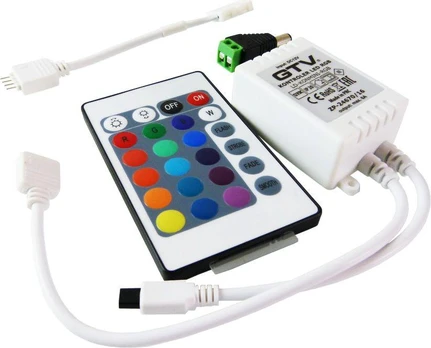 LED valdiklis RGB MINI, 12V DC, IP20, MAX.72 W