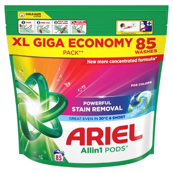 Skalbimo kapsulės ARIEL Color, 85 vnt.