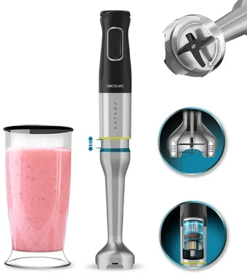 Plakiklis Maišytuvas Cecotec Cecotec Katana 15 Jar B Rankinis maišytuvas
