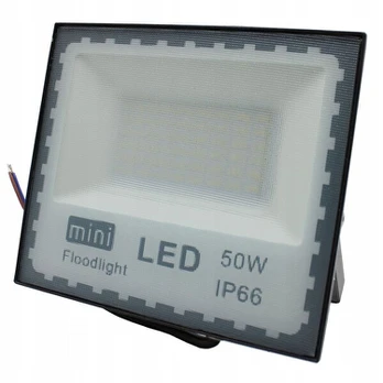 Led prožektorius 50w Slim, lauko apšvietimas, Ip66