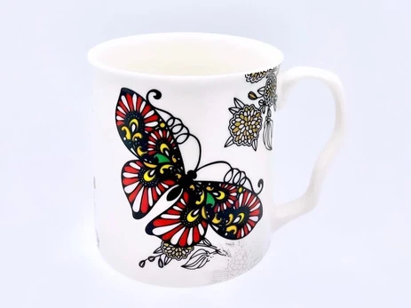 Puodelis Butterfly, 340 ml