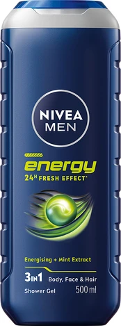 Nivea - Men Shower Gel Energy - 500 ml
