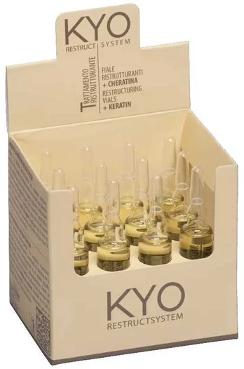 Ronney „Kyo Restruct System“ regeneruojančios ampulės su keratinu, 10 ml