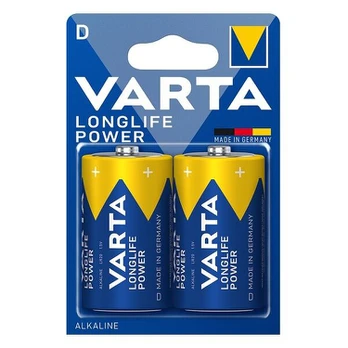 2 VARTA LR20 D šarminės baterijos