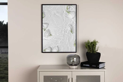 Paveikslas - White roses - 21x30