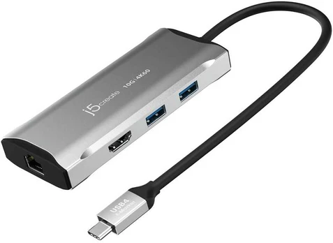 J5 Create j5create 4K60 Elite USB-C (JCD392-N) dokas / replikatorius