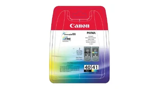 Canon PG-40 / CL-41, Pigment-based ink, Dye-based ink, 16 ml, 12 ml, 2 pc(s), Multi pack kaina