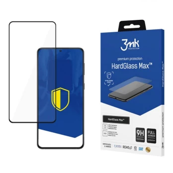3MK Samsung Galaxy S21 FE Black – HardGlass Max™