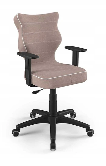Biuro kėdė Entelo Duo JS08 6, rožinė/juoda
