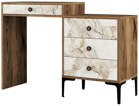 Lizbon 552 - Walnut, White