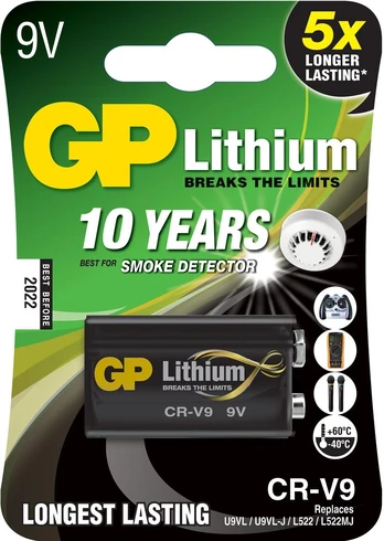 Verschiedene GP Baterija 9V Block 1 vnt.