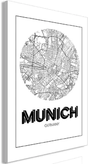 Artgeist Paveikslas - Retro Munich (1 Part) Vertical kaina