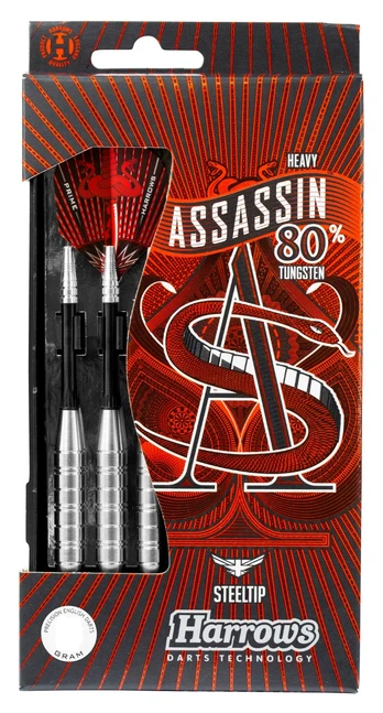Darts strėlytės steeltip HARROWS ASSASSIN HEAVY W80, 32gR