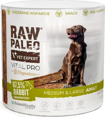 VetExpert Raw Paleo Vital Pro digestion rabbit medium large 100g
