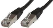 MicroConnect Patrikas, FTP, CAT6, 2m, Juoda (B-FTP602S)