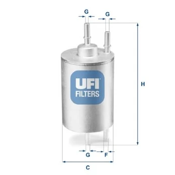 Kuro filtras UFI 31.958.00