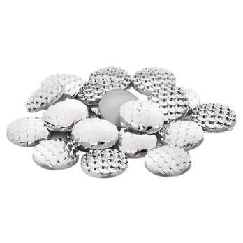 Skalės įdėklai, Silvery (20pcs)