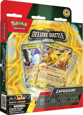 Cards Deluxe Battle Deck Zapdos ex