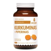 Maisto papildas ECOSH KURKUMINAS N90 kaina