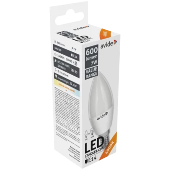 LED lemputė AVIDE, E14, 7W (=41W), 4000K, 220-240V, 600 lm