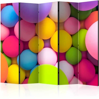 Artgeist Pertvara - Colourful Balls II [Room Dividers]