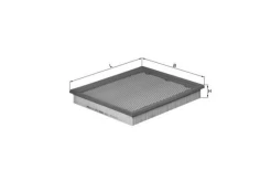 Oro filtras MAHLE LX1272 kaina