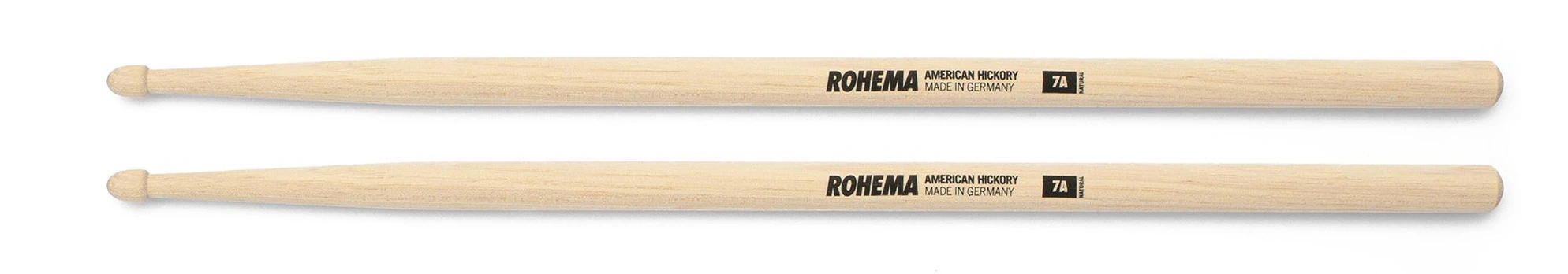 Būgnų lazdelės Rohema Natural 7B