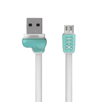 Oem REMAX Cable Running Shoe RC-112m - USB to Micro USB - 1 metre Baltas