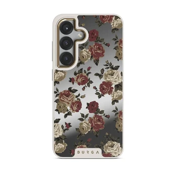 Forbidden Love - Samsung Galaxy S25 Case, Elite Mirror Light (Magnetic) / Gold
