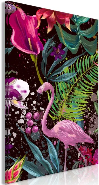 Artgeist Paveikslas - Flamingo Land (1 Part) Vertical