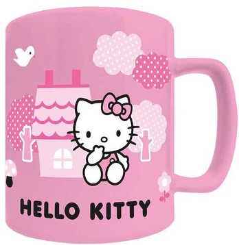 Pyramid Hello Kitty Mug with teddy bear cover 440ml