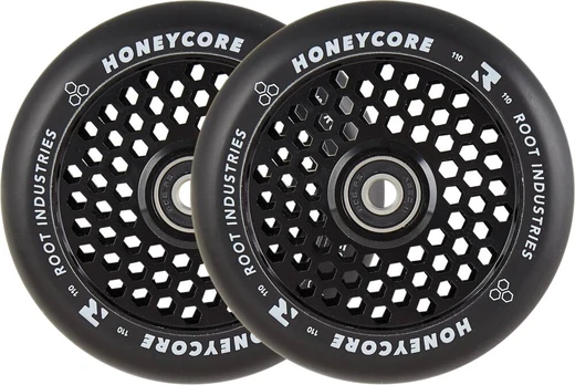 Root Honeycore juodi 110 mm 2 vnt Pro paspirtuko ratai