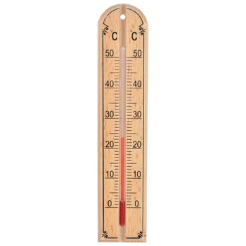 Vidaus termometras medinis 20 cm, Vidaus termometras medinis 20 cm