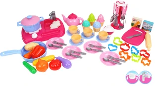Žaisliniai virtuvės reikmenys Technok Kitchen Set, įvairių spalvų kaina