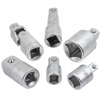 Adapteriai redukciniai 1/2" / 3/8" / 3/4" 6 vnt. Cr-v