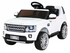 Elektromobilis Land Rover Discovery, baltas kaina