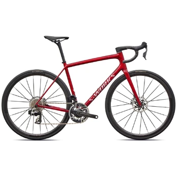 S-Works Aethos 2 plento dviratis | SRAM Red AXS | Sandstone Metallic Base - Red Tint, 52