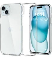 Skaidrus dėklas Apple iPhone 15 telefonui "Spigen Liquid Crystal"