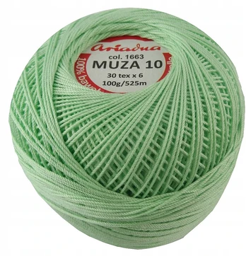 Siūlas Muza 10 Ariadna 100g/525m Pistac1663 5660