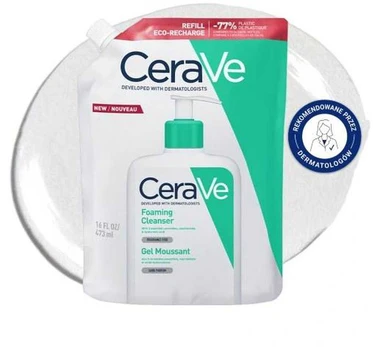 Cerave Foaming CLEANSING GEL refill 473 ml