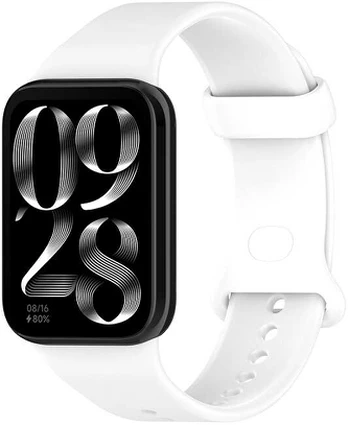 4Wrist Silicone strap for Xiaomi 9 Pro and 8 Pro - Baltas