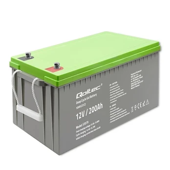 QOLTEC 53079 Deep Cycle Gel battery 12V 200Ah