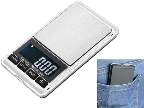 Elektroninės svarstyklės, 500g/0.01