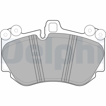 DELPHI LP2116 Brake pad set